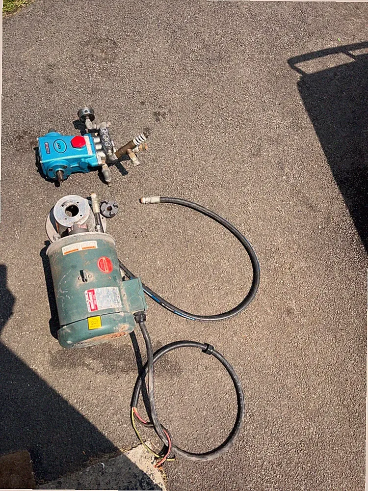Industrial Pressure Washer Set-up
