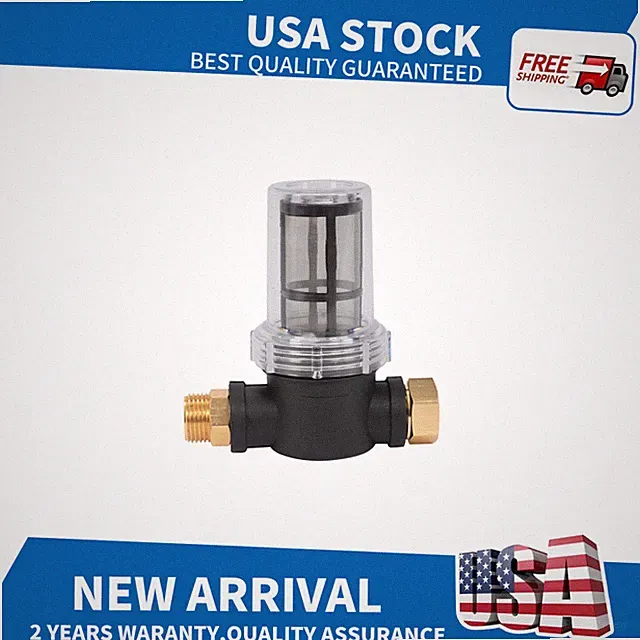 Inline Garden Filter for Pressure Washer Water Inlet