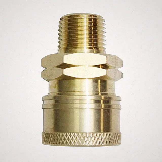 Interstate Pneumatics Pressure Washer 3/8 Inch FNPT Brass Coupler 2700 PSI