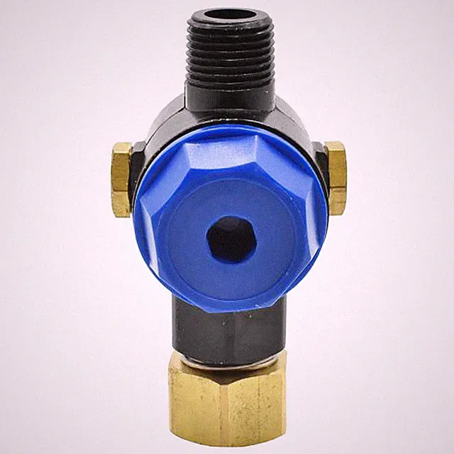Interstate Pneumatics PW7204 Blue Water Inlet Filter 3/4" NH to 1/2" MNPT