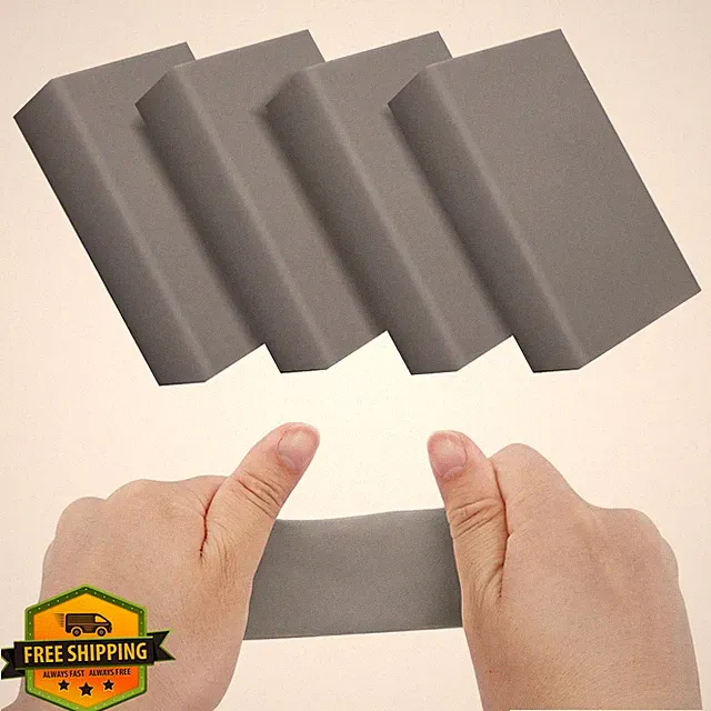 IPELY 4 Pack 100g Gray Clay Bar Auto Detailing Kit Car Wash Cleaner