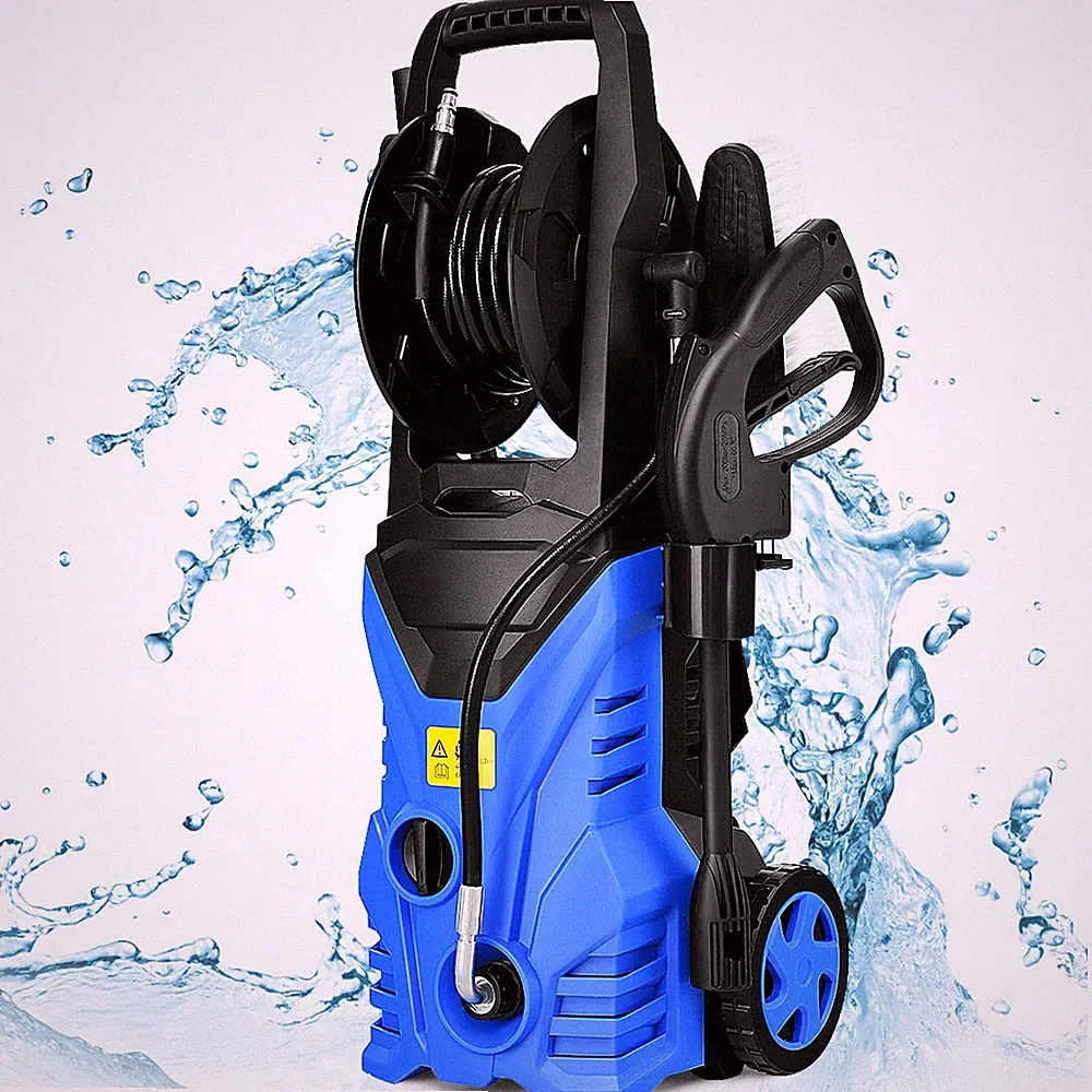 IRONMAX 2030PSI Electric Pressure Washer Cleaner 1.7 GPM 1800W w/ Hose Reel Blue