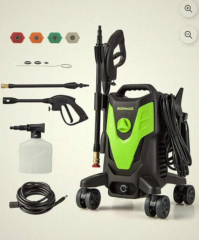 Ironmax 2400 PSI at 1.7 GPM 120 V Electric Cold Water Pressure Washer, High-Pres