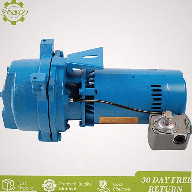 J5S Shallow Well Jet Pump 1/2 HP 16.5 GPM, Cast Iron, 115/230V Dual Voltage