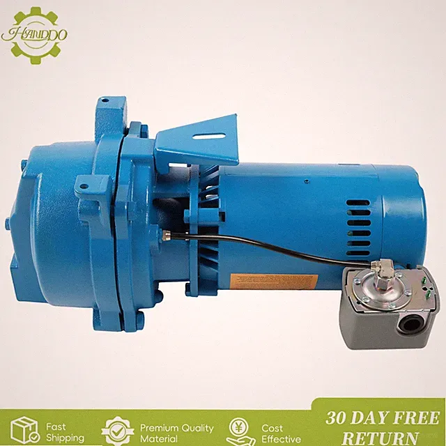 J5S Shallow Well Jet Pump 1/2 HP 16.5 GPM, Cast Iron, 115/230V Dual Voltage