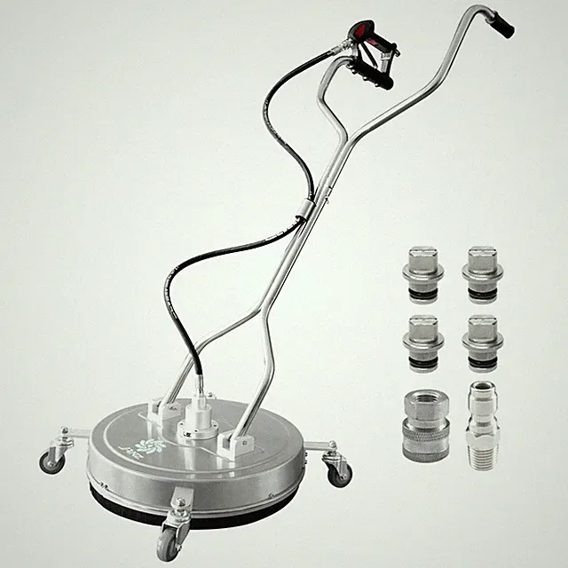 janz 20" Pressure Washer Surface Cleaner with 4 Wheels,Dual Silvery