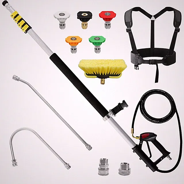 janz 24 FT Aluminum Telescoping Pressure Washer Wand