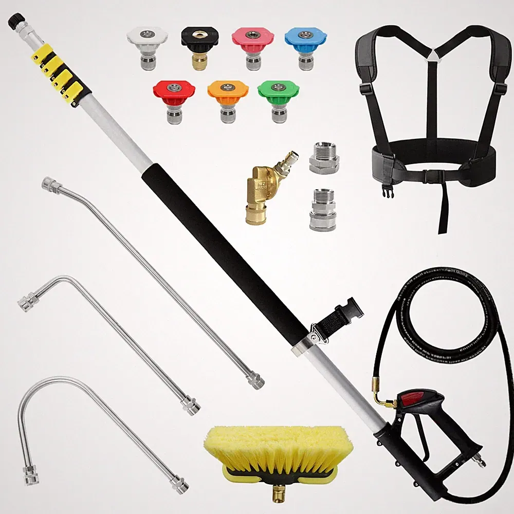 Janz 24 Ft Aluminum Telescoping Pressure Washer Wand Kit
