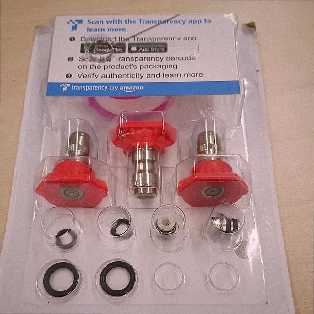 JANZ Direct Pressure Washer Quick Connect Tip Nozzles O-rings & 1 Strainer