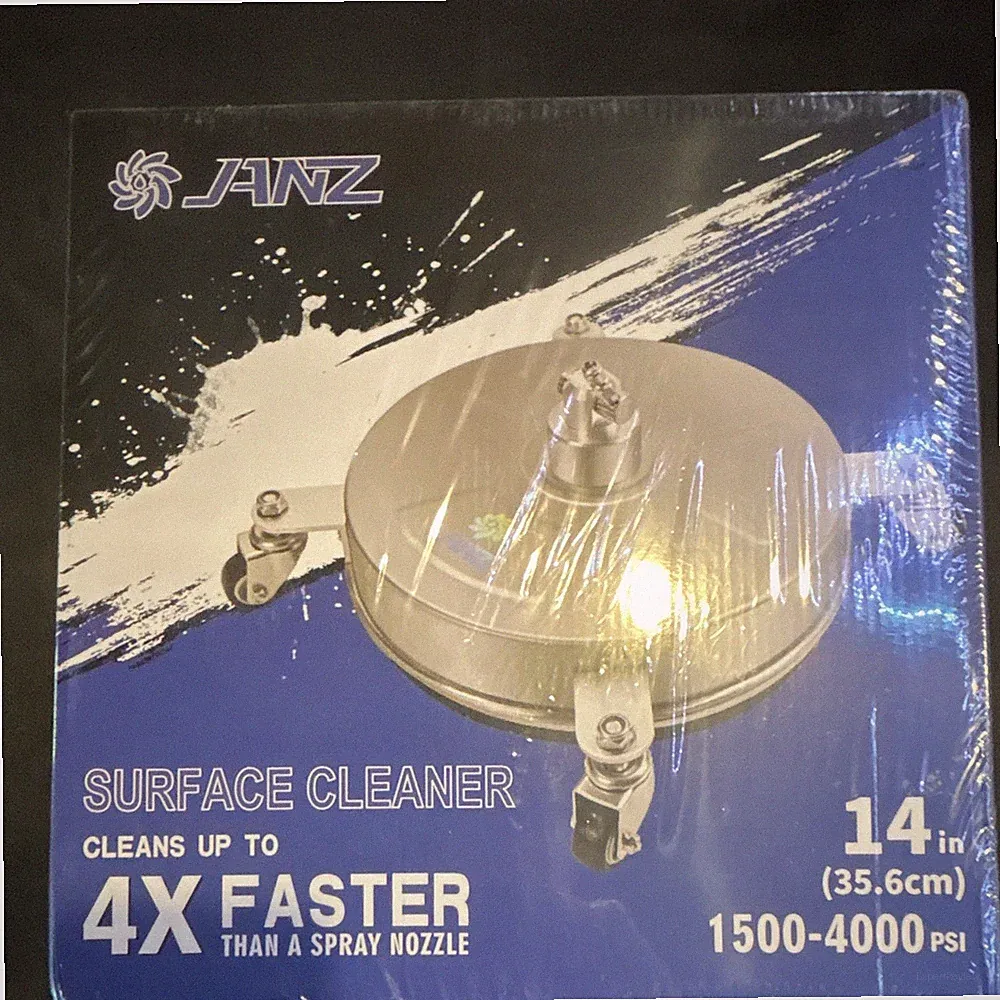 JANZ Surface Cleaner 14 in (35.6cm) 1500-4000 PSI Pressure Washer Accessory