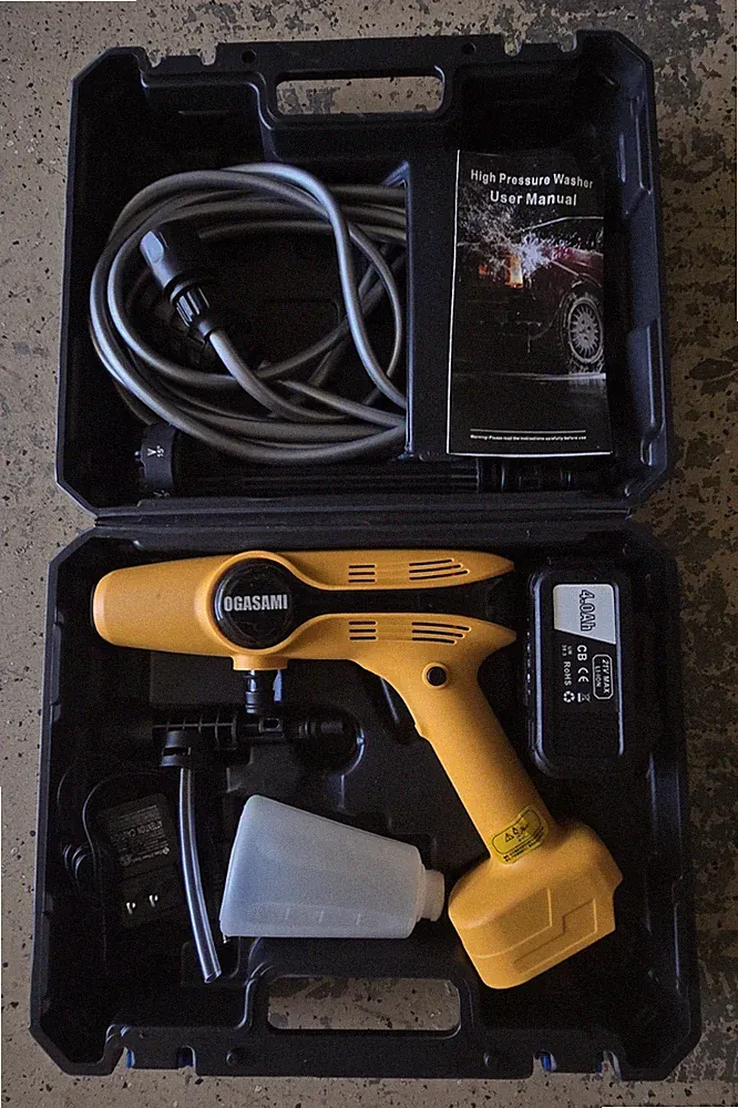 JCTC Ogasami Portable Pressure Washer Cordless 1.85MPA Battery D-021 - Orange