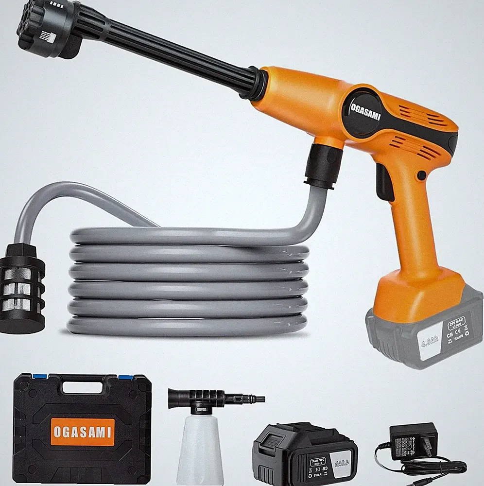 JCTC PORTABLE PRESSURE WASHER CORDLESS 1.85MPA PRESSURE WASHER - ORANGE