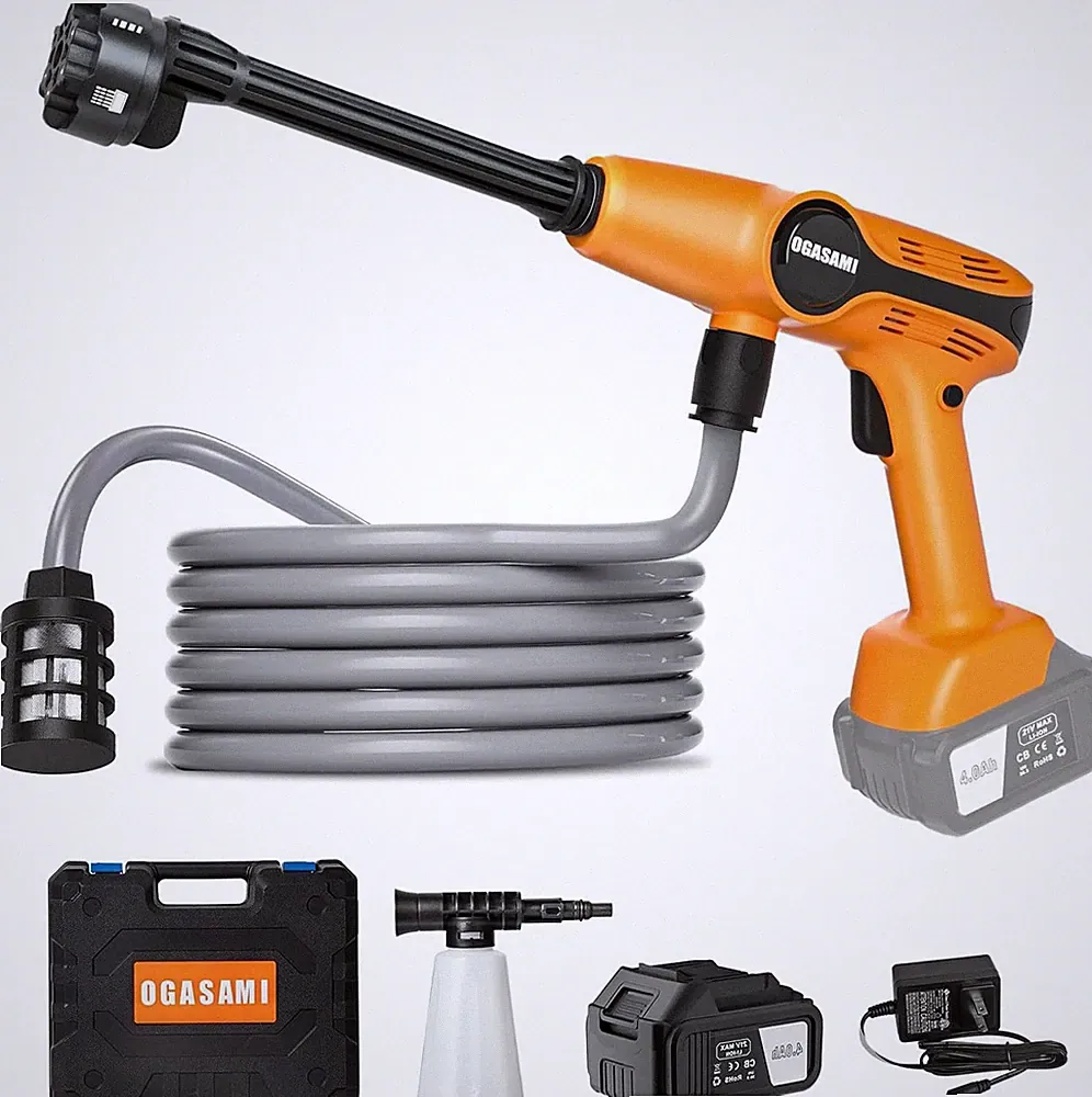 JCTC PORTABLE PRESSURE WASHER CORDLESS 1.85MPA PRESSURE WASHER - ORANGE