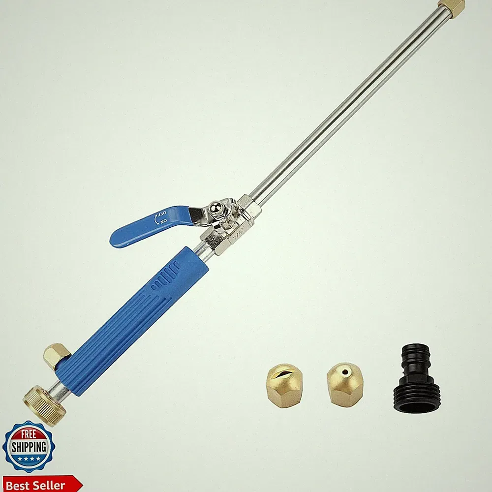 Jet Nozzle Pressure Washer Hose Attachment,Power Washer Wand Hose Nozzle Hydr...