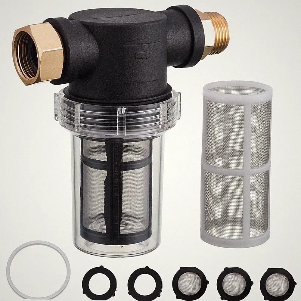 JOEJET Garden Hose Filter, Sediment Filter Attachment for Pressure Washer