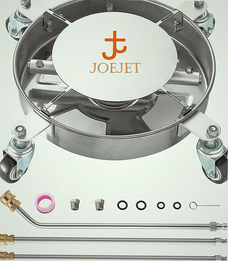 JOEJET Undercarriage Pressure Washer Attachment, Undercarriage Cleaner with 4...