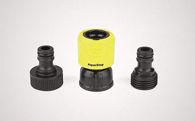 Kärcher Garden Hose Adapter Kit for Electric and Gas Pressure Washers, Yellow