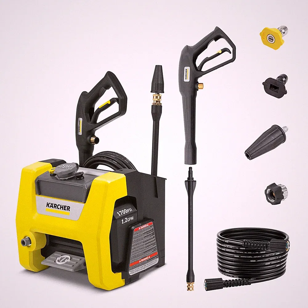 Kärcher K1700 Cube 1700 PSI 1.2 max. GPM Pressure Washer, CETA Certified
