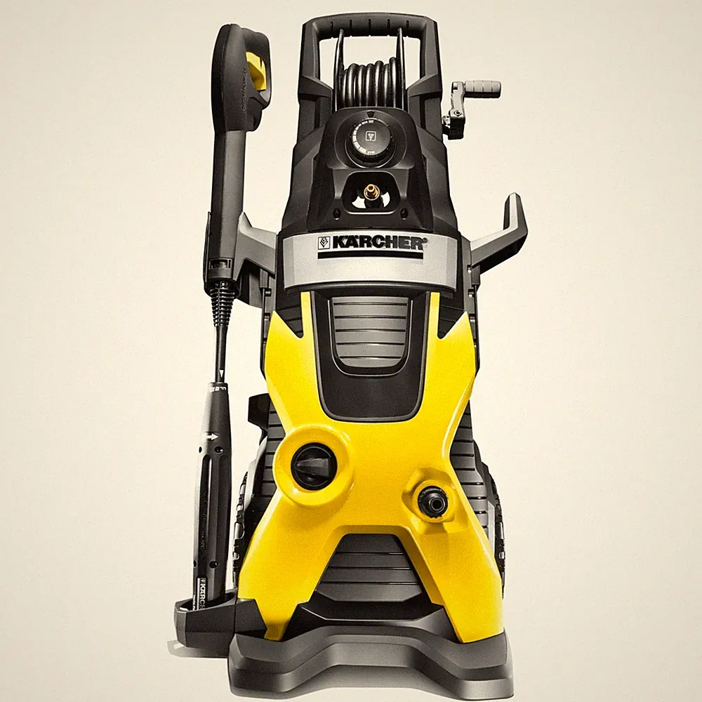 Kärcher K5 Premium, 1.4 GPM Pressure Washer with Hose Reel, GPM, Yellow