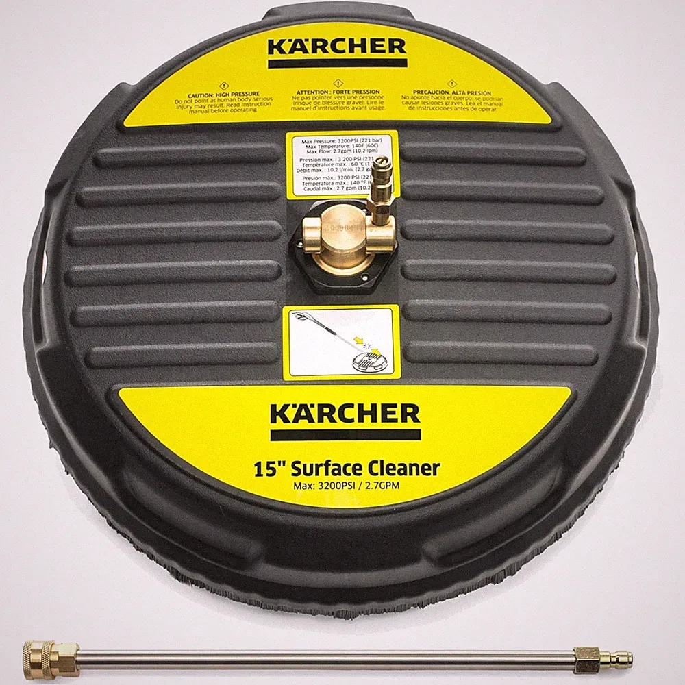 Kärcher Pressure Washer Cleaner - 15" Surface, 3200 PSI