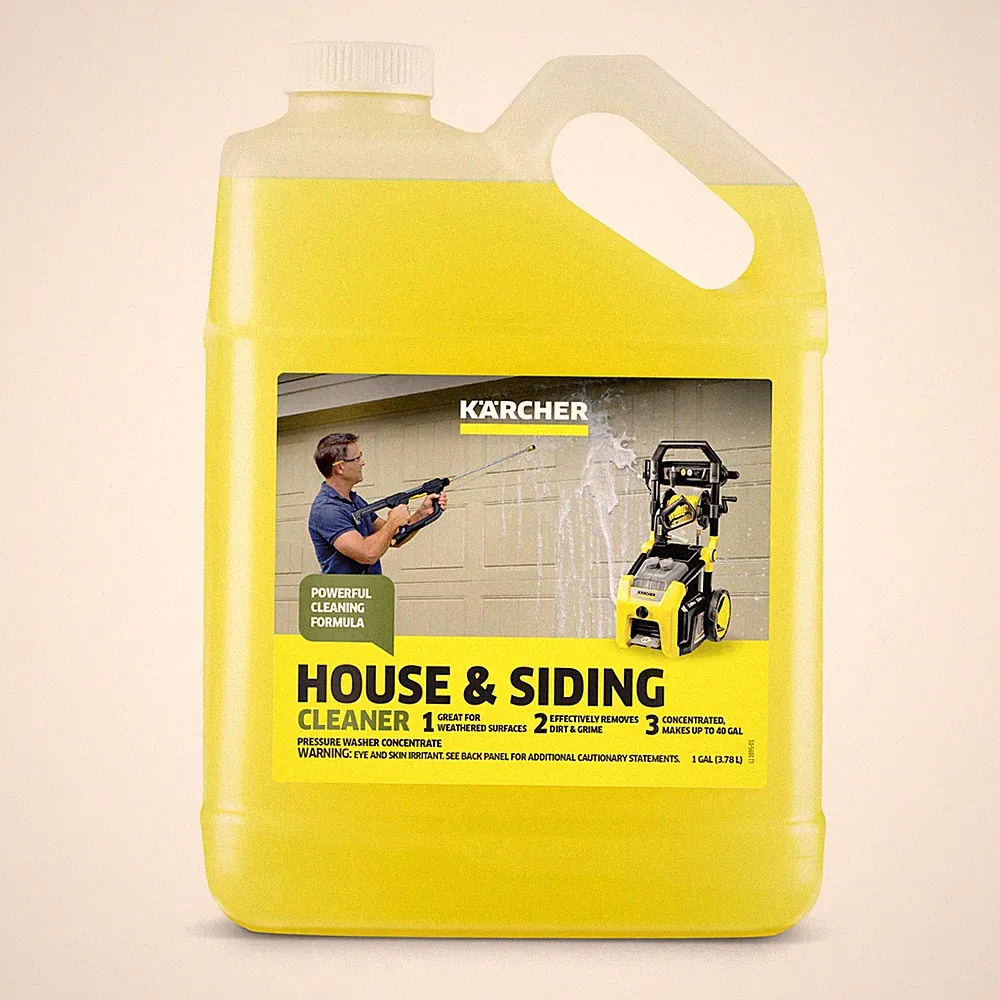 Kärcher Pressure Washer Detergent, House & Siding Cleaner - 1 Gallon