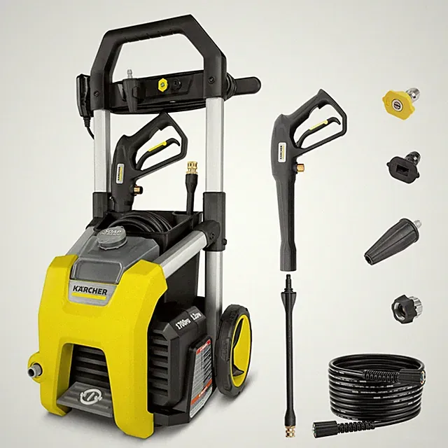Kärcher Pressure Washer K2100PS CETA Certified 3 Spray Nozzles Detergent Tank