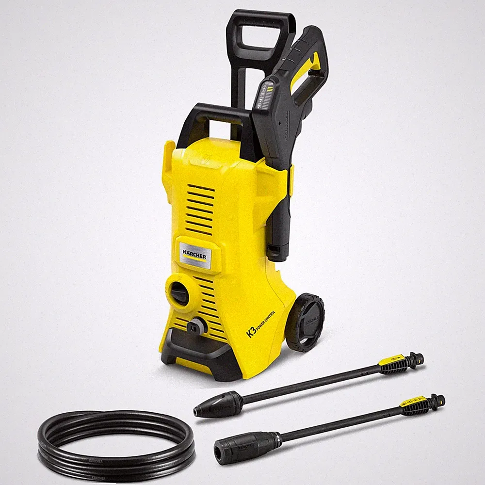 Kärcher Pressure Washer, K3 Power Control, Max 2100 PSI, 26 ft. Hose, 2 Spray