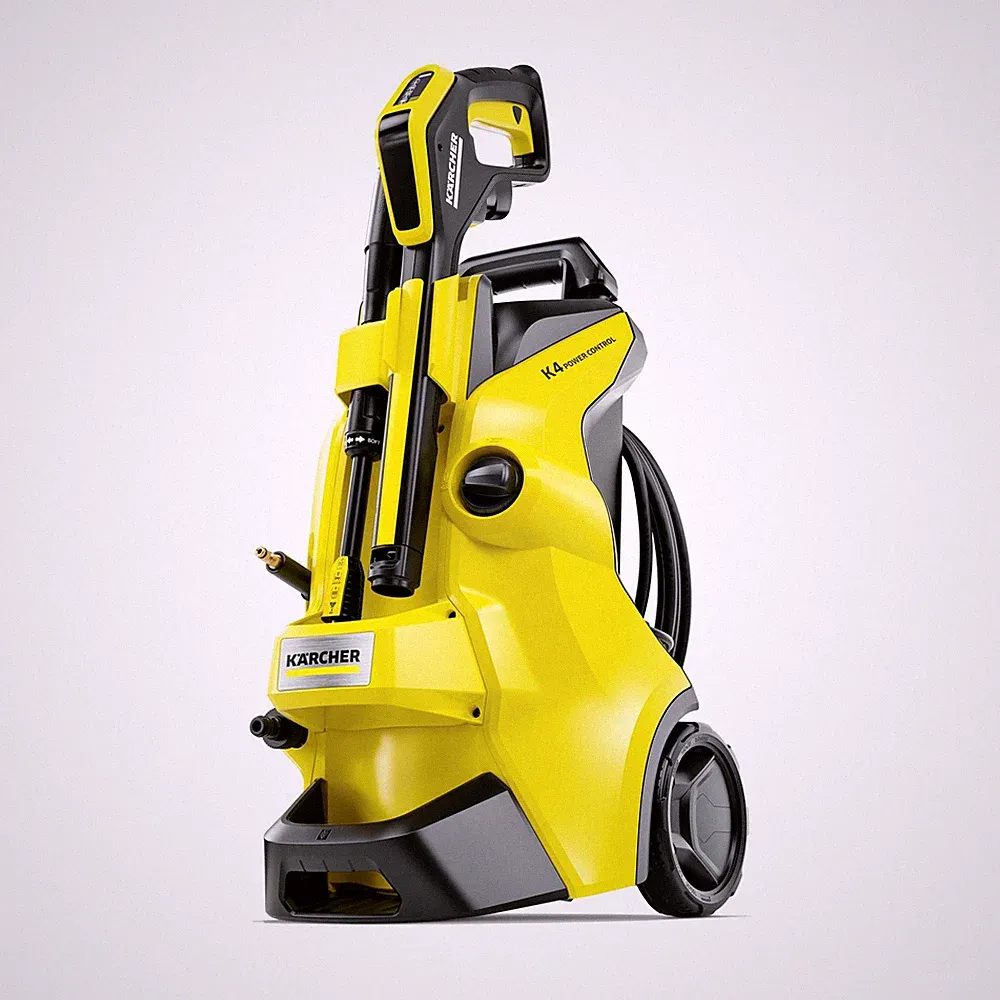 Kärcher Pressure Washer, K4 Power, Max 1900 PSI, 26 ft. Hose, 2 Spray - 1.5 GPM