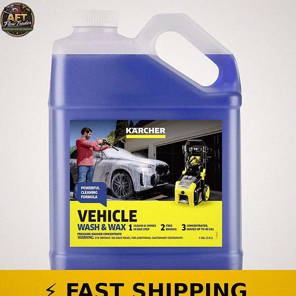 Kärcher Vehicle Wash and Wax - Pressure Washer Detergent