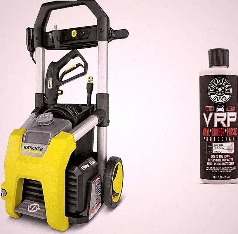 K1700 1700 PSI Electric Pressure Washer + Chemical Guys V.R.P. 16 Oz