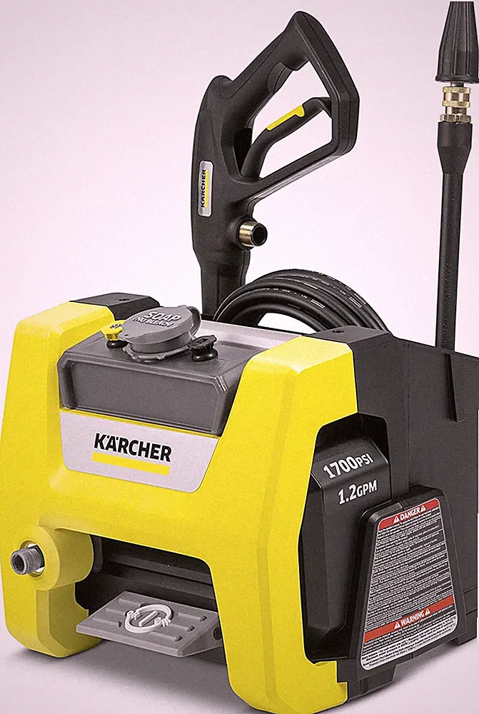 K1700 Cube 1700 PSI 1.2 GPM Trupressure Electric Pressure Washer with 3 Nozzles