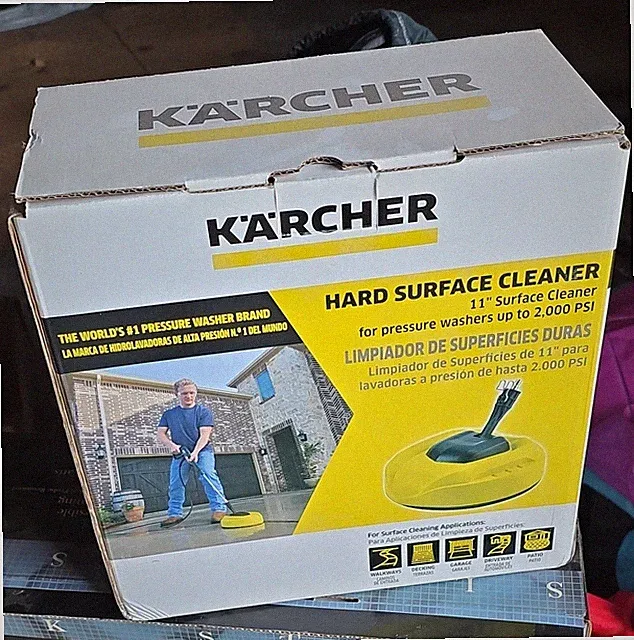 Kärcher 11 in Surface Cleaner for Pressure Washer, 2,000 PSI, Yellow/Black