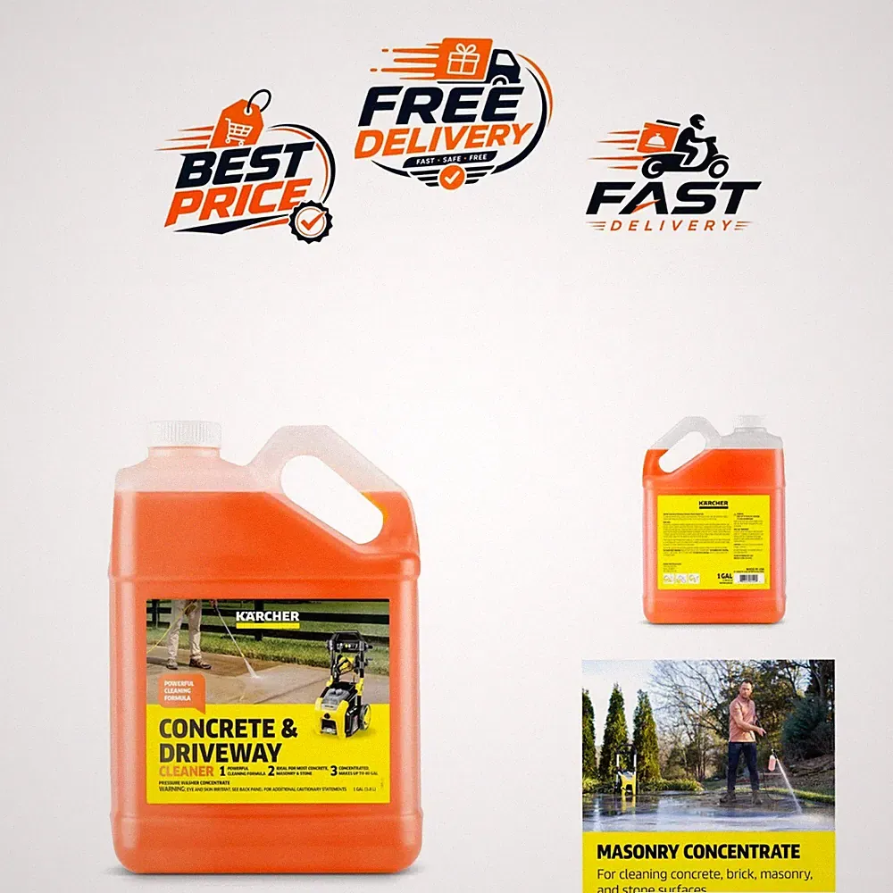 Kärcher Concrete Driveway Cleaner Concentrate Pressure Washer 40 Gal