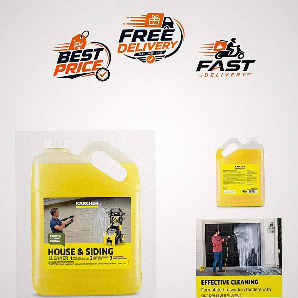 Kärcher House & Siding Cleaner Concentrate Pressure Washer 40 Gal