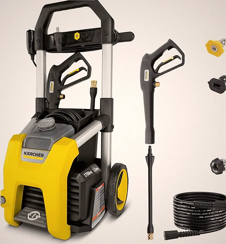 Kärcher K1700 Electric Pressure Washer 1700 PSI 1.2 GPM Used Power Tested