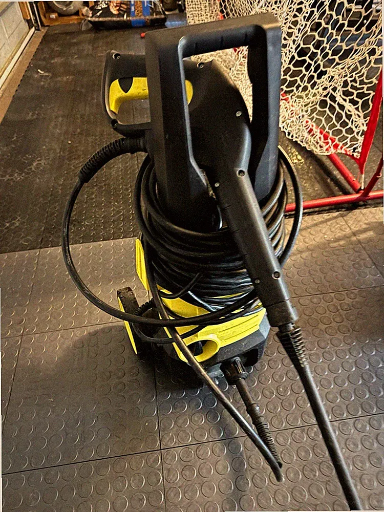 Kärcher K1700 Electric Wheel-Mounted Pressure Washer w/ Spray Gun, Wand & Hose