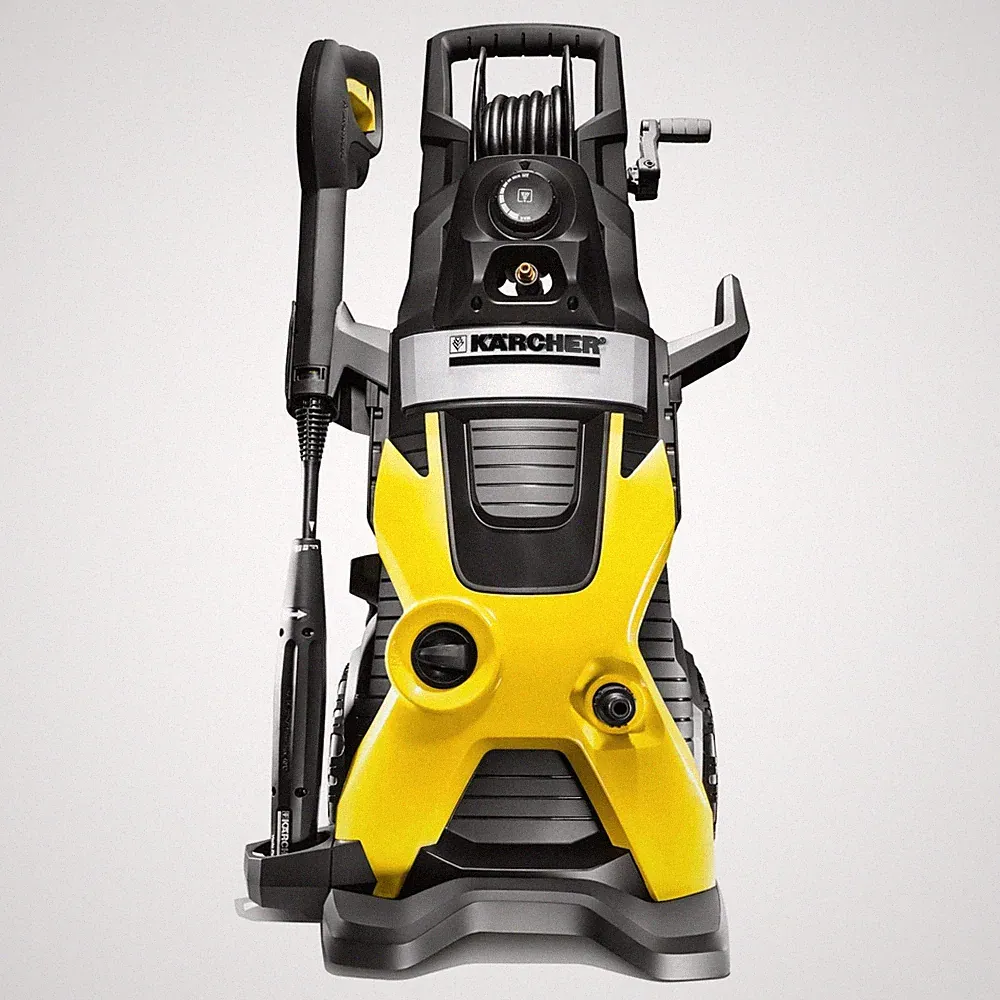 Kärcher K5 Premium, 1.4 GPM Pressure Washer with Hose Reel, GPM, Yellow