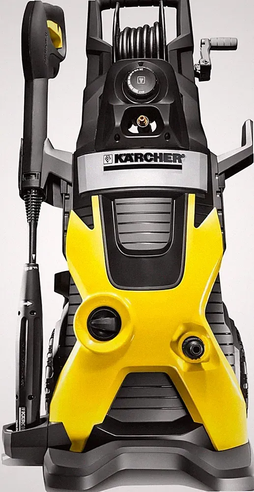Kärcher K5 Premium, 1.4 GPM Pressure Washer with Hose Reel, Vario Power & Dirtbl
