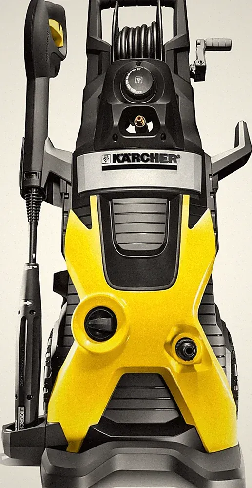 Kärcher K5 Premium, 1.4 GPM Pressure Washer with Hose Reel, Vario Power & Dirtbl
