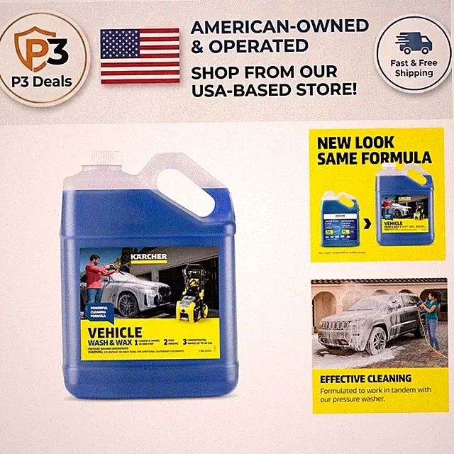 Kärcher Multi-Purpose Vehicle Cleaner: Perfect for Cars, Trucks, RVs, and More!