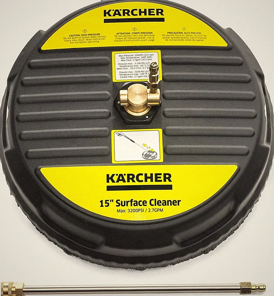 Kärcher Pressure Washer 15" Surface Cleaner Suitable for 2600 to 3200 PSI