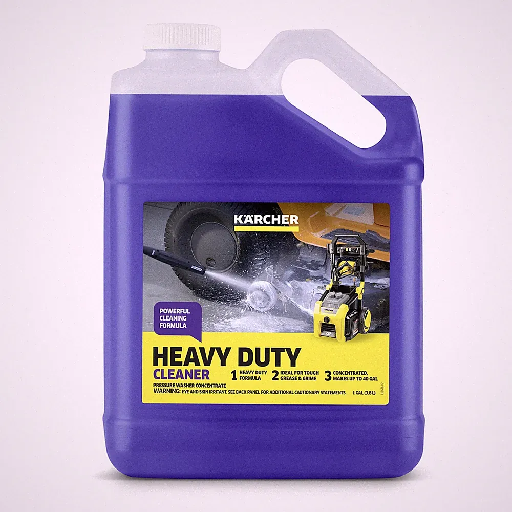 Kärcher Pressure Washer Detergent, Heavy Duty Cleaner - 1 Gallon