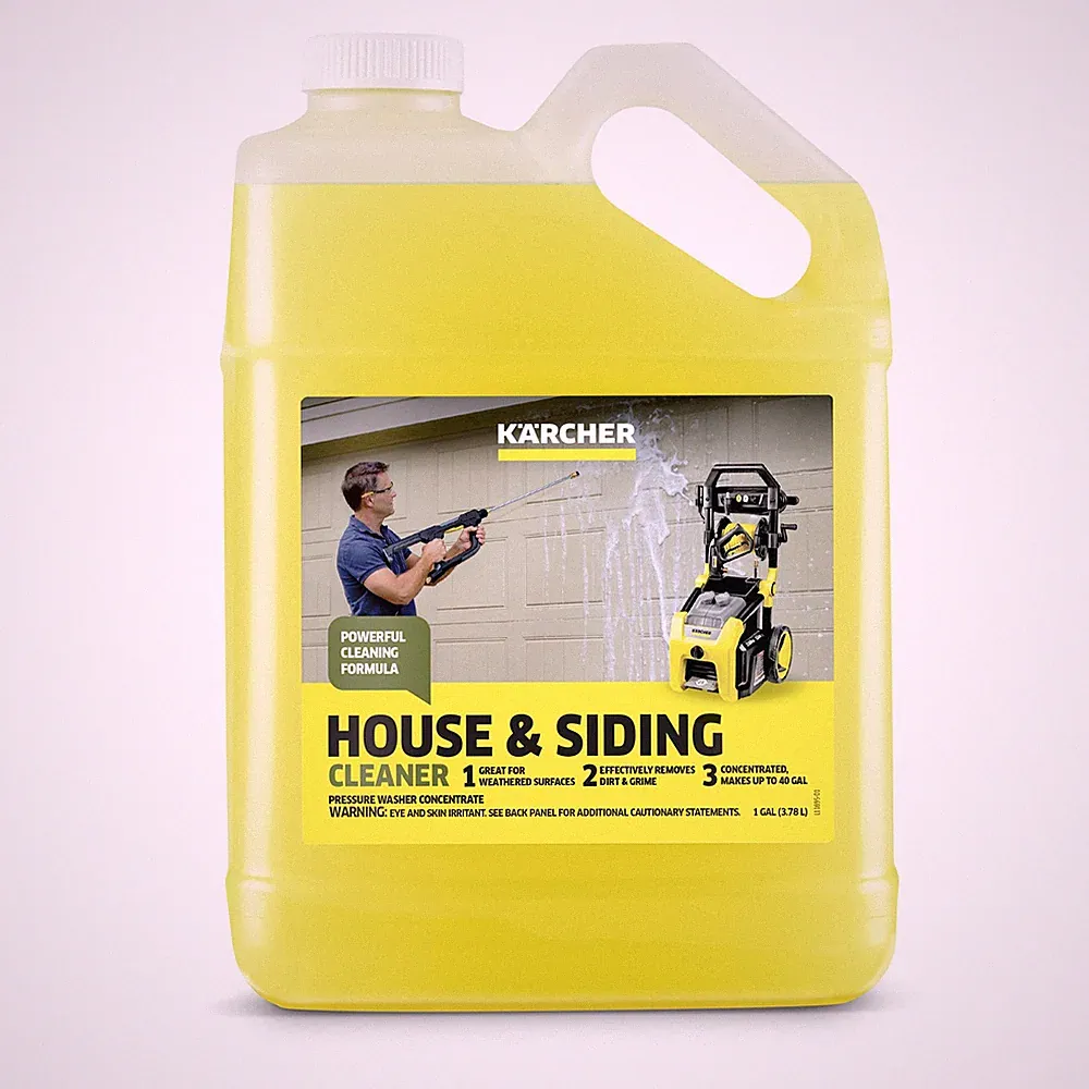 Kärcher Pressure Washer Detergent, House & Siding Cleaner - 1 Gallon