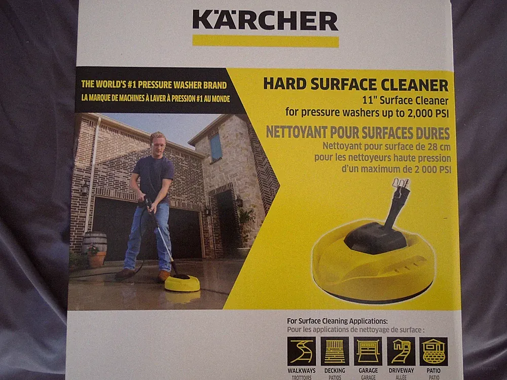 Karcher 11" Hard Surface Cleaner Attachment for Pressure Washer - BRAND NEW