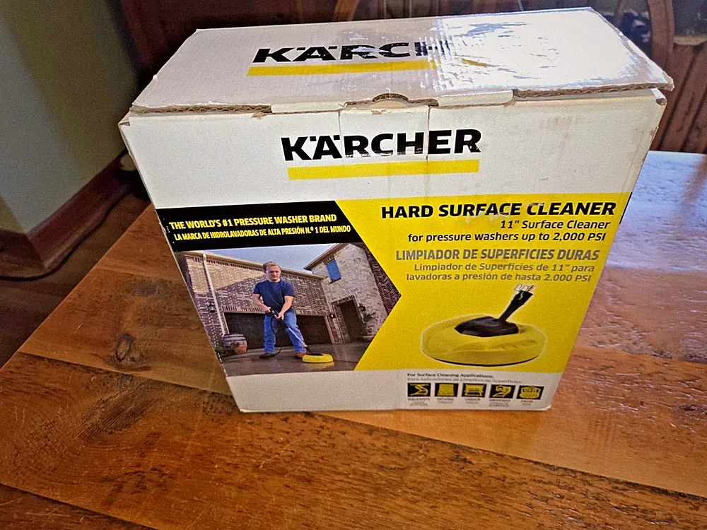 Karcher 11" Hard Surface Cleaner Attachment for Pressure Washer - NEW In Box.