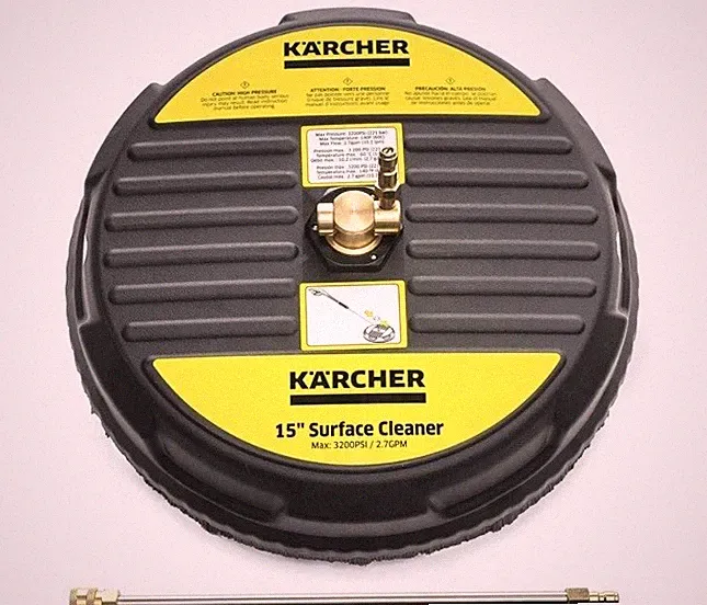 Karcher 15" Surface Cleaner for Pressure Washer, 3200 PSI, Quick Connect - NEW