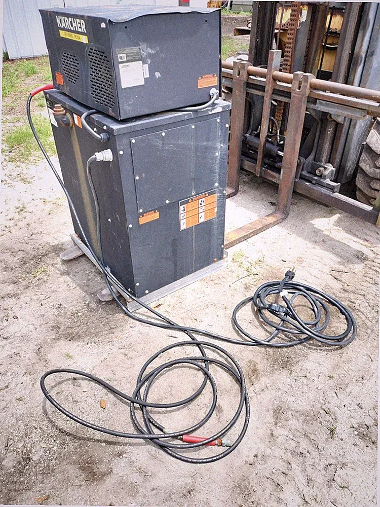 Karcher 460V 7.5 HP Electric Hot Water Pressure Washer HWE-40C - 8.941-506.0