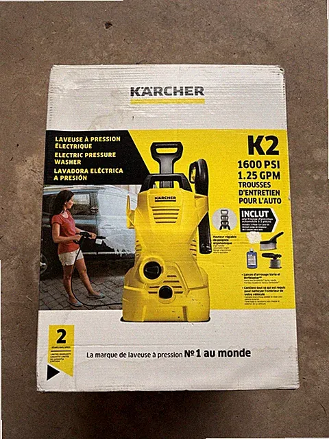 Karcher Electric 1600 PSI Pressure Washer K2 Car Care Set