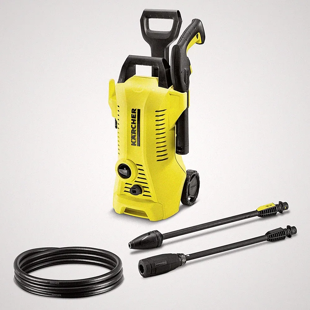 Karcher K 2 Power Control 2000 Max PSI Pressure Washer with 2 Spray Wands 1.45 G