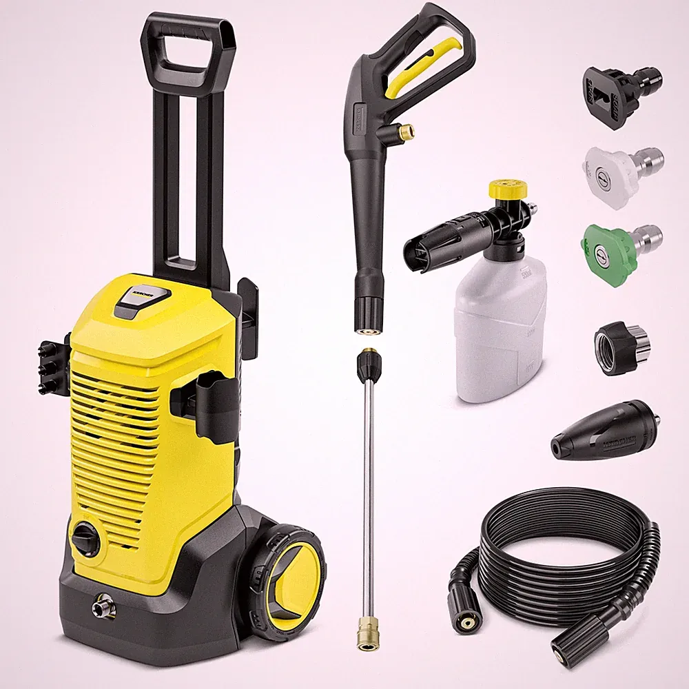 Karcher K 5 Foam Cannon 2000 PSI High-Performance Electric Power Pressure Washer